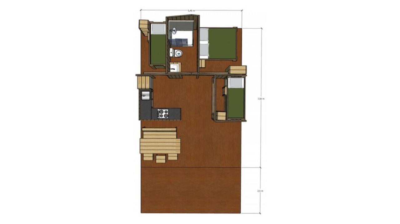 Lodgetent Goebelsmuhle 外观 照片